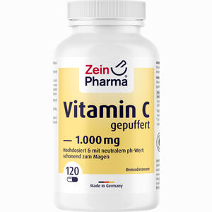 Vitamin C Kapseln 1000 Mg Gepuffert 120 Stück - ab 15,93 €