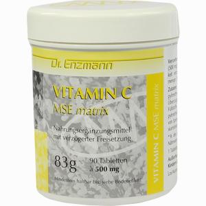 Vitamin C Mse Matrix Tabletten 90 Stück - ab 14,64 €
