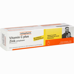 Vitamin C Plus Zink- Ratiopharm Brausetabletten  20 Stück