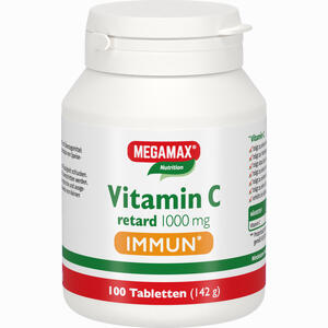 Vitamin C Retard 1.000 Mg Immun Megamax Filmtabletten 100 Stück - ab 13,32 €