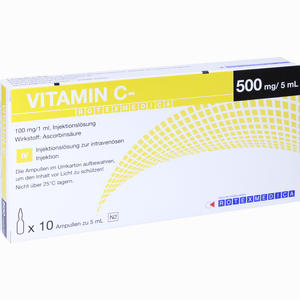 Vitamin C Rotexmedica Ampullen 10 x 5 ml - ab 0,00 &euro;