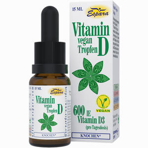 Vitamin D- Tropfen Vegan  15 ml - ab 12,41 €