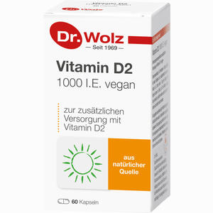Vitamin D2 1000 I.e. Vegan Kapseln 60 Stück - ab 10,22 €