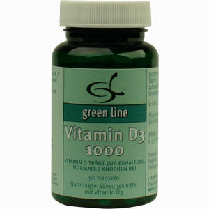 Vitamin D3 1000 Kapseln 90 Stück - ab 7,58 €
