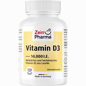 Vitamin D3 14.000 Ie Softgel Zeinpharma Weichkapseln 120 Stück - ab 10,29 €