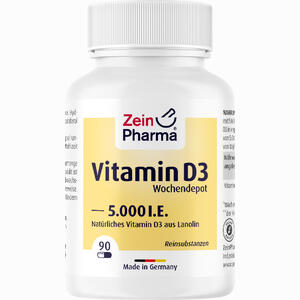 Vitamin D3 5000i.e. Wochendepot Kapseln 90 Stück - ab 9,00 &euro;
