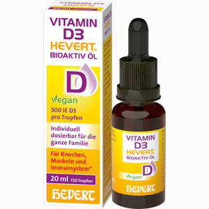 Vitamin D3 Hevert Bioaktiv Öl 20 ml - ab 9,02 &euro;