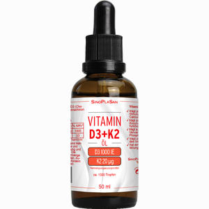 Vitamin D3/k2 1000 Ie /20 Mcg Tropfen 50 ml - ab 26,00 &euro;
