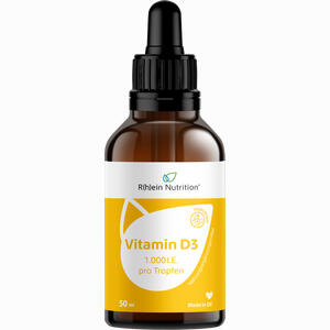 Vitamin D3 Tropfen 1.000 Ie  50 ml - ab 11,89 €