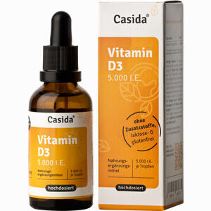 Vitamin D3 Tropfen 5000 I.e.  50 ml - ab 18,26 €