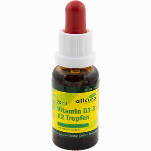 Vitamin D3 und K2 Tropfen 1000 Ie/20 Ug Je Tropfen 20 ml - ab 9,25 &euro;