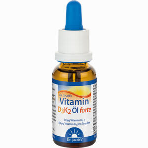 Vitamin D3k2 Öl Forte Dr.jacobs Tropfen 20 ml - ab 21,14 €