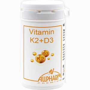 Vitamin K2 + D3 Tabletten 60 Stück - ab 6,95 &euro;