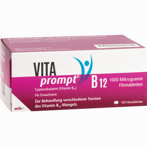 Vitaprompt 1000 Mikrogramm Filmtabletten 100 Stück - ab 22,55 &euro;