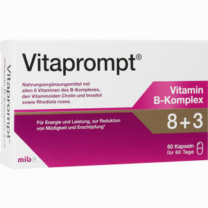 Vitaprompt Vitamin B- Komplex 8+ 3 60 Stück - ab 11,93 &euro;
