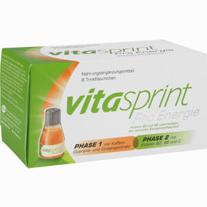 Vitasprint Pro Energie Trinkfläschchen 8 Stück - ab 0,00 €