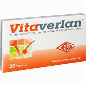 Vitaverlan Tabletten 30 Stück - ab 6,51 €