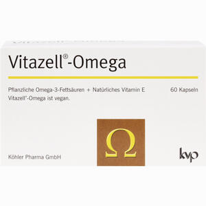 Vitazell- Omega Kapseln 60 Stück - ab 17,11 €