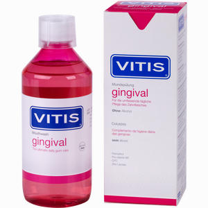 Vitis Gingival Mundspülung Mundwasser 500 ml - ab 0,00 &euro;