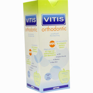 Vitis Orthodontic Mundspülung Mundwasser 500 ml - ab 6,61 €