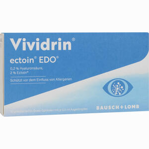 Vividrin Ectoin Edo Augentropfen  10 x 0.5 ml - ab 7,84 €