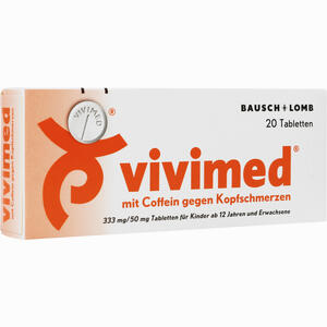 Vivimed mit Coffein gegen Kopfschmerzen Tabletten 20 Stück