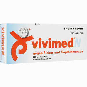 Vivimed N gegen Fieber und Kopfschmerzen Tabletten 20 Stück - ab 3,93 €