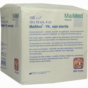 Vlieskompressen 10x10 Unst 100 Stück - ab 1,69 €