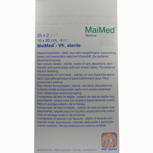 Vlieskompressen 10x20 Ster 25 Stück - ab 7,50 €