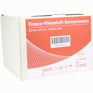 Vliesstoffkompressen 7.5x7.5cm Steril 4fach  25 x 2 Stück - ab 9,86 €