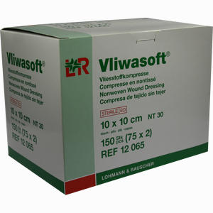 Vliwasoft Vlieskompresse 10x10cm Kompressen 150 Stück - ab 7,29 €