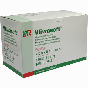 Vliwasoft Vlieskompresse 7.5x7.5cm Kompressen 150 Stück - ab 3,49 €