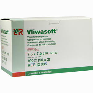 Vliwasoft Vliesstoff- Kompresse Steril 10x20cm Kompressen Lohmann & Rauscher GmbH & Co.KG 50 Stück - ab 5,89 &euro;