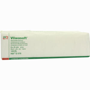 Vliwasoft Vliesstoff- Kompresse Unsteril 10x10cm Kompressen 100 Stück - ab 7,29 €