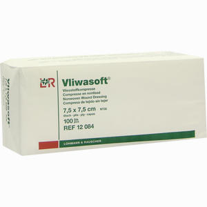 Vliwasoft Vliesstoff- Kompresse Unsteril 10x10cm Kompressen Lohmann & Rauscher GmbH & Co.KG 100 Stück - ab 8,99 &euro;