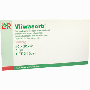 Vliwasorb Superabsorbierender Wundverband 10x20cm Steril  10 Stück - ab 58,95 €