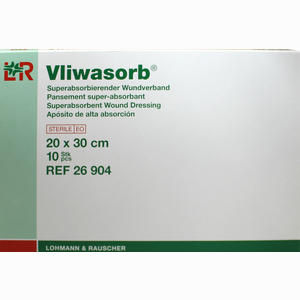Vliwasorb Superabsorbierender Wundverband 20x30cm Steril  10 Stück - ab 237,44 €