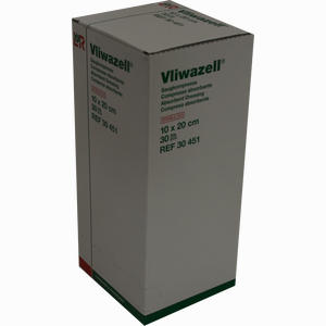 Vliwazell Kompressen 10x20cm Steril  Lohmann & Rauscher 30 Stück - ab 14,49 €