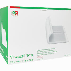 Vliwazell Pro Superabsorb. Steril 20x40 Cm Kompressen 10 Stück - ab 69,95 &euro;