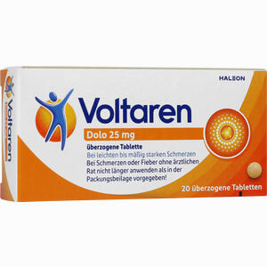 Voltaren Dolo 25mg Tabletten  20 Stück