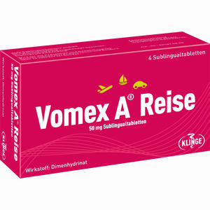 Vomex A Reise 50 Mg Sublingualtabletten  4 Stück