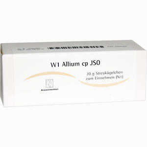 W1 Allium Cp Jso Globuli 20 g - ab 0,00 &euro;