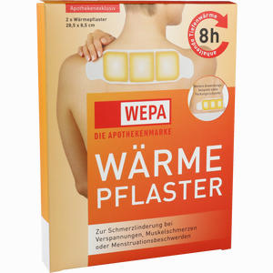 Wärmepflaster Nacken/rücken 28.5x8.5cm Wepa Kompressen 2 Stück - ab 4,39 €
