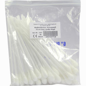 Wattestäbchen Kunststoff 15cm Großer Kopf 50 Stück - ab 2,95 €