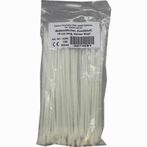 Wattestäbchen Kunststoff 15cm Kleinerkopf 100 Stück - ab 1,94 €