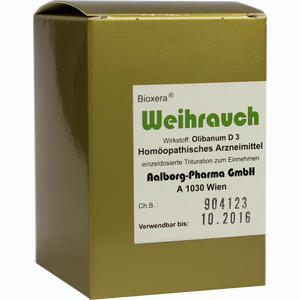 Weihrauch Bioxera 60 Stück - ab 0,00 €