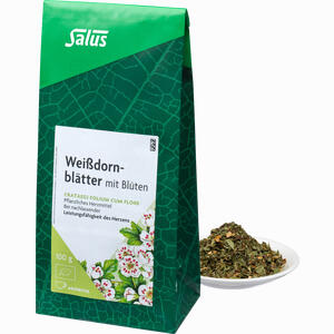 Weissdornblätter mit Blüten Arzneitee Bio Salus Tee 100 g - ab 3,73 €