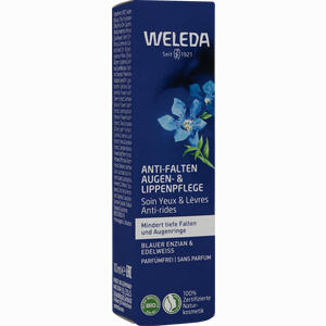 Weleda Anti- Falten Augen- und Lippenpflege Blauer Enzian & Edelweiss 10 ml - ab 13,13 €