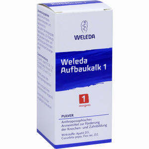 Weleda Aufbaukalk 1 Pulver 45 g - ab 12,98 €
