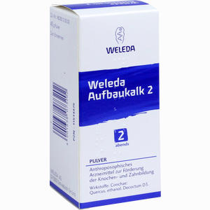 Weleda Aufbaukalk 2 Pulver 45 g - ab 12,88 €